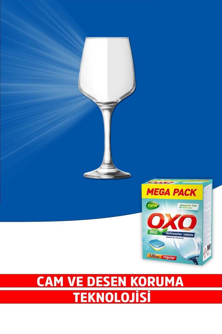 Oxo Bulaşık Makinesi Tableti Mega Paket Deterjan 360 Tablet Hepsi Bir Arada (3X120)