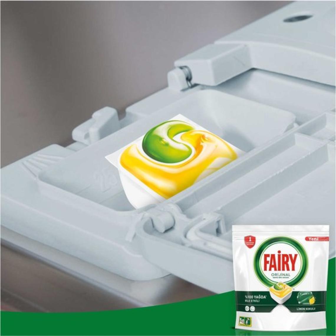 Fairy Hepsi Bir Arada Limon Bulaşık Makinesi Tableti 84'lü