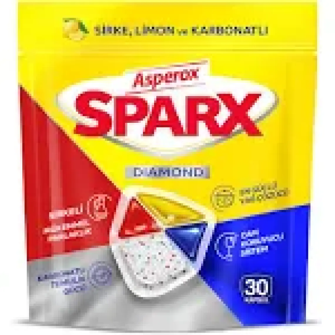 Asperox Sparx  Bulaşık Makinesi Kapsülü 30'lu