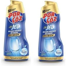 Porçöz Premıum Bulaşık Makine Deterjanı Yoğun Kıvamlı Jel 900 ml x 2 Adet