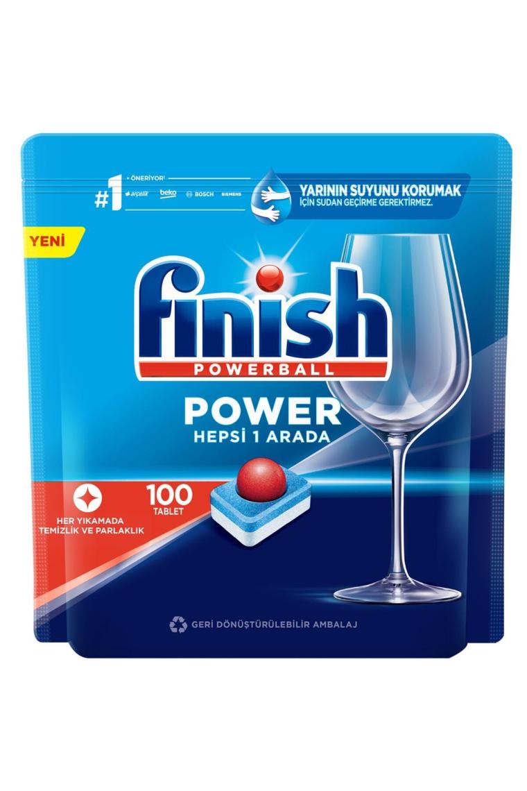 Finish Hepsi Bir Arada Bulaşık Makinesi Tableti 100'lü