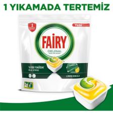 Fairy Hepsi Bir Arada Bulaşık Makinesi Deterjanı Tableti / Kapsülü Limon Kokulu 140 Yıkama
