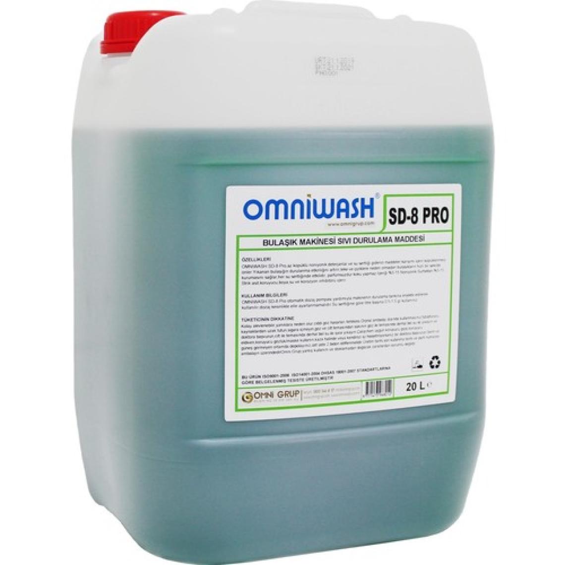 Omniwash Endüstriyel Bulaşık Makine Deterjan Parlatıcı Sd6-Sd8