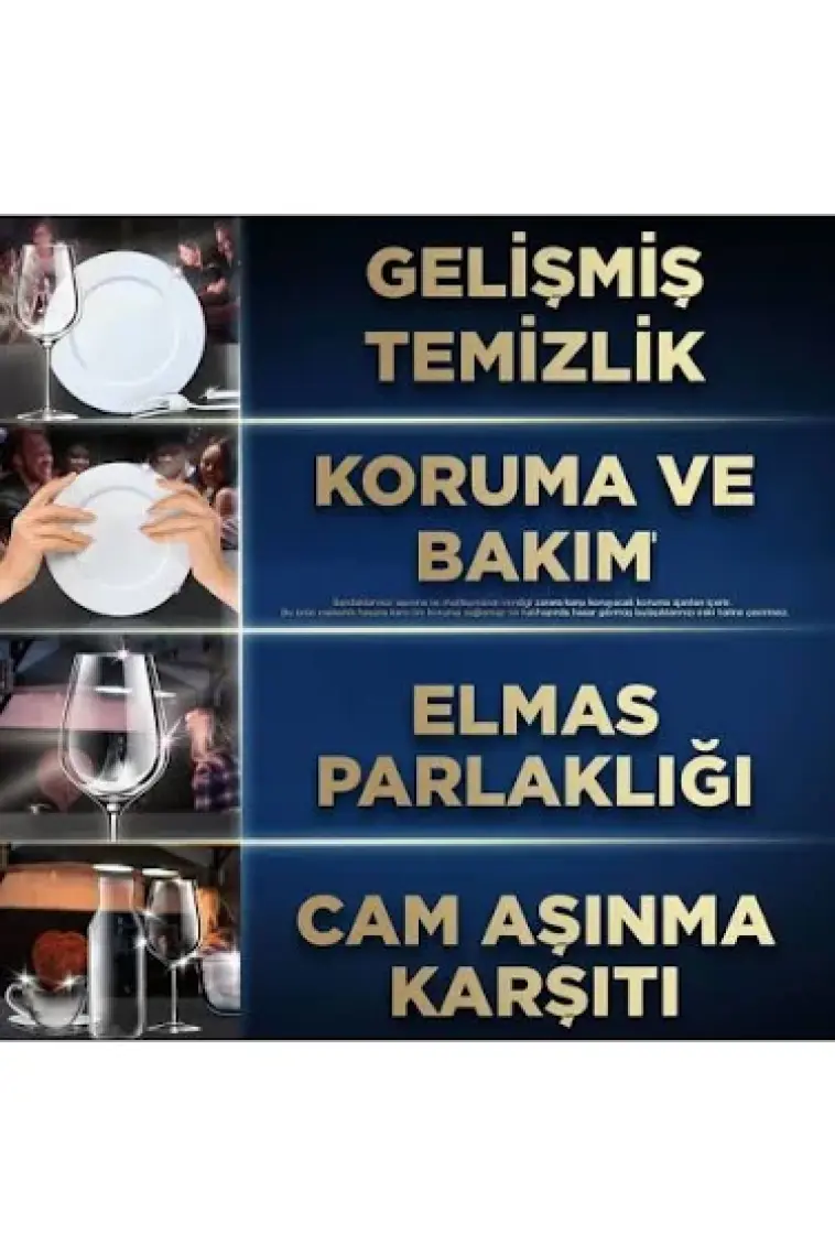 Finish Quantum Ultimate Bulaşık Makinesi Deterjanı Tableti / Kapsülü 40 Yıkama