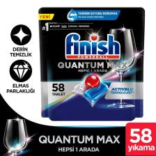 Finish Quantum Max Bulaşık Makinesi Tableti 58'li