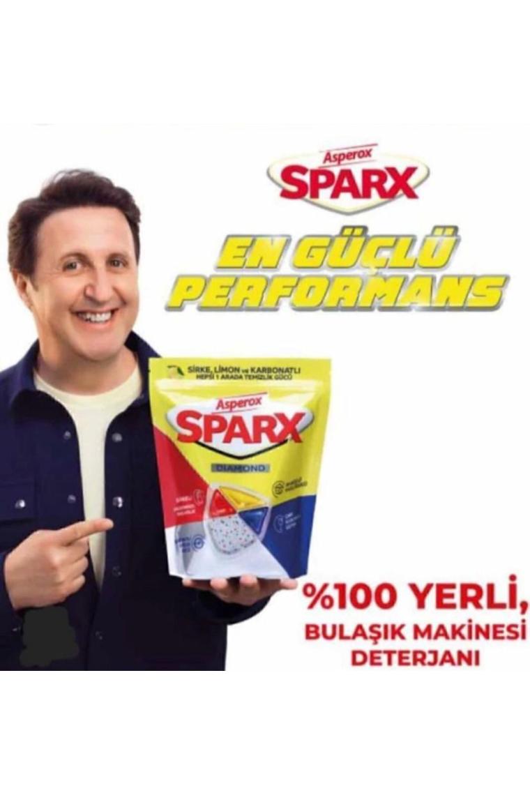 Asperox Sparx Bulaşık Makinesi Kapsülü 30 Yıkama x 6 Adet