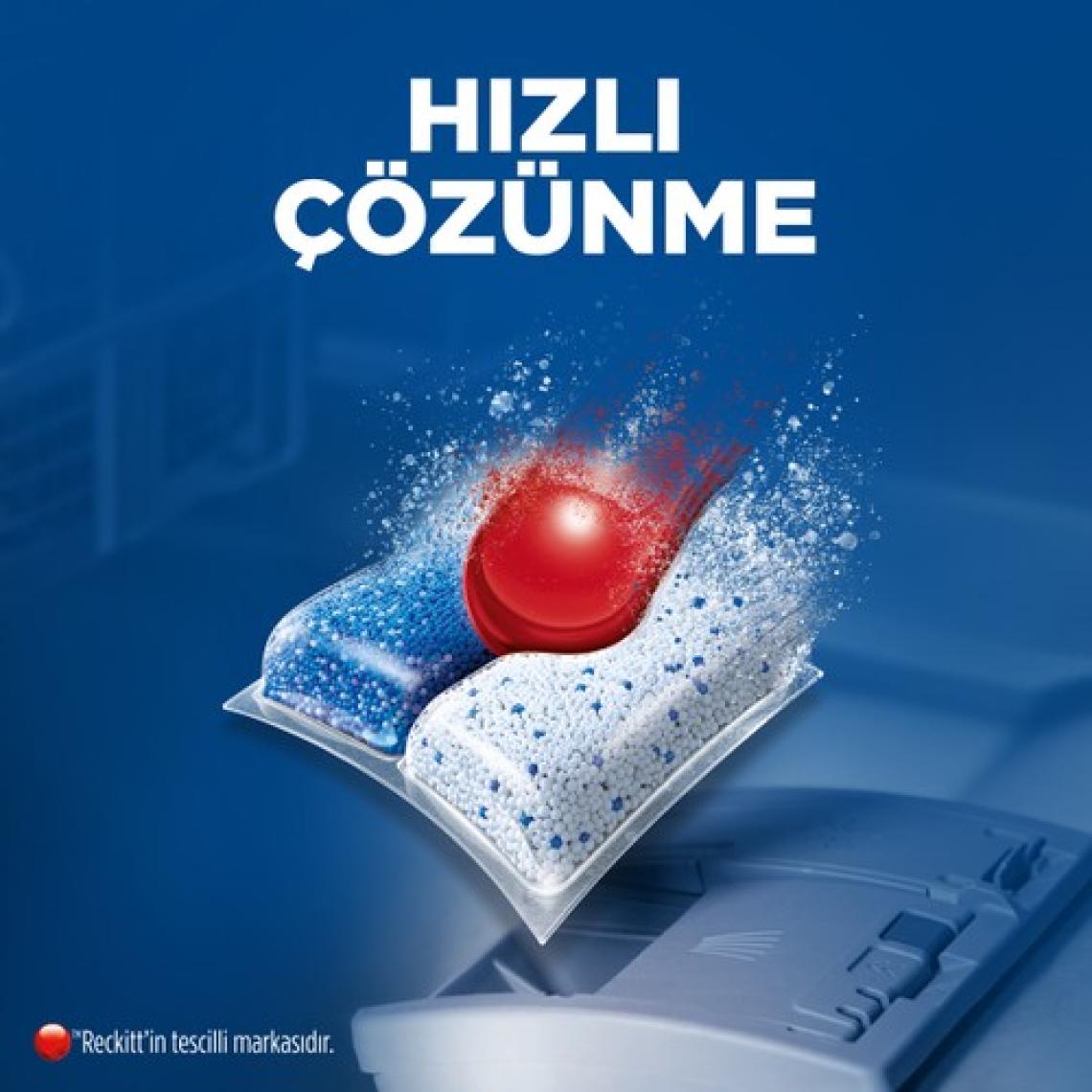 Finish Quantum 60 Kapsül Bulaşık Makinesi Deterjanı Tableti
