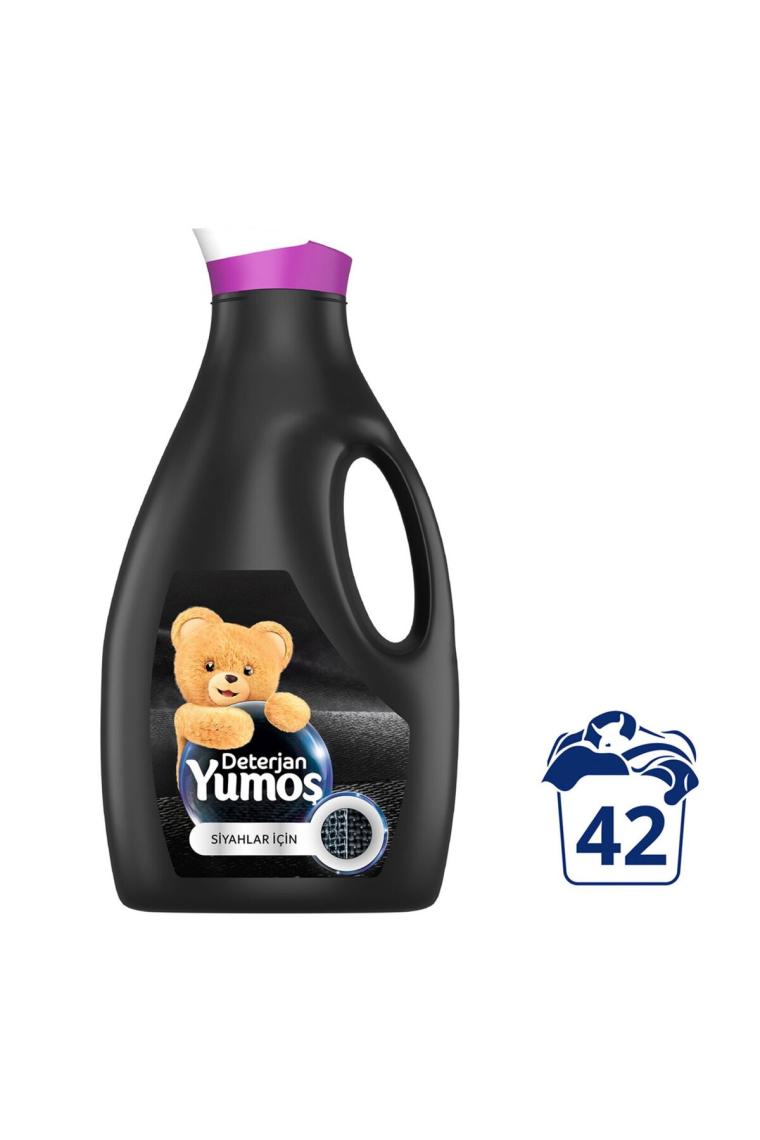 Yumoş Siyah ve Koyu Renkli Giysiler için Sıvı Deterjan 42 Yıkama 2.52 lt