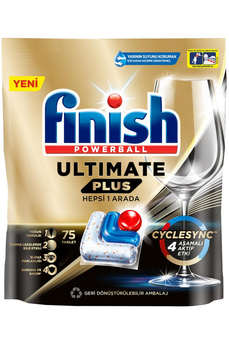 Finish Ultimate Plus Bulaşık Makinesi Tableti 75'li