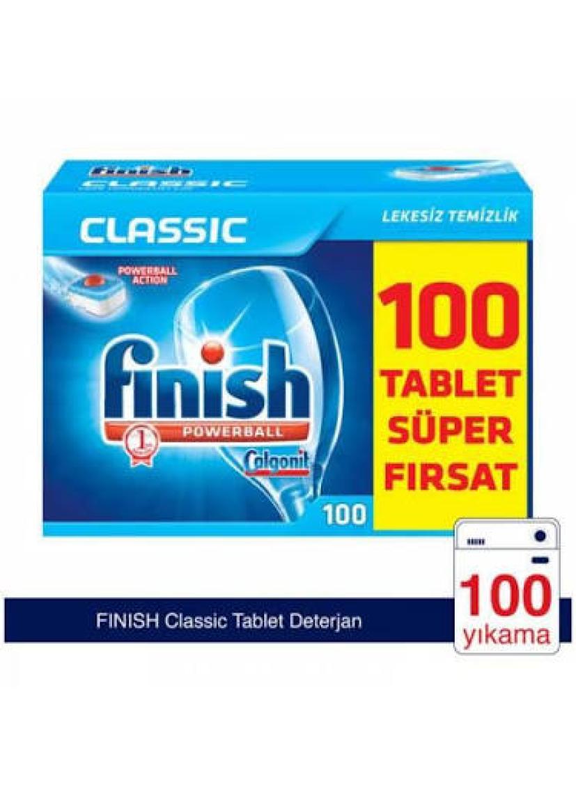 Finish Hepsi Bir Arada Bulaşık Makinesi Deterjanı Tableti 100 Yıkama