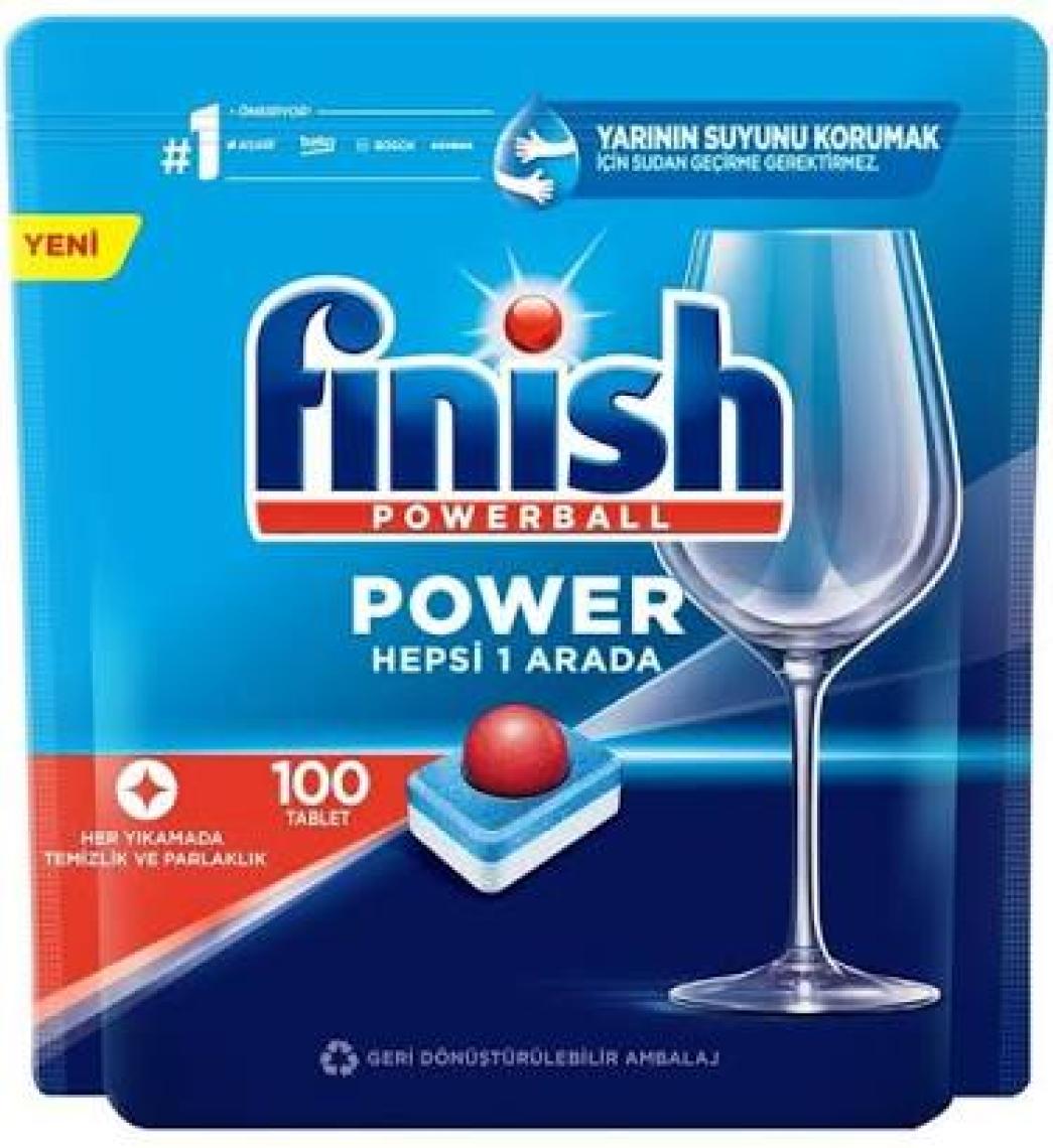 Finish Hepsi Bir Arada Bulaşık Makinesi Deterjanı Tableti 100 Yıkama