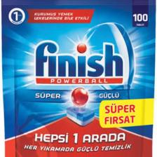 Finish Hepsi Bir Arada Bulaşık Makinesi Deterjanı Tableti 100 Yıkama