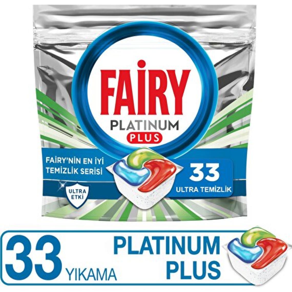 Fairy Platinum Plus Ultra Bulaşık Makinesi Tableti 33'lü