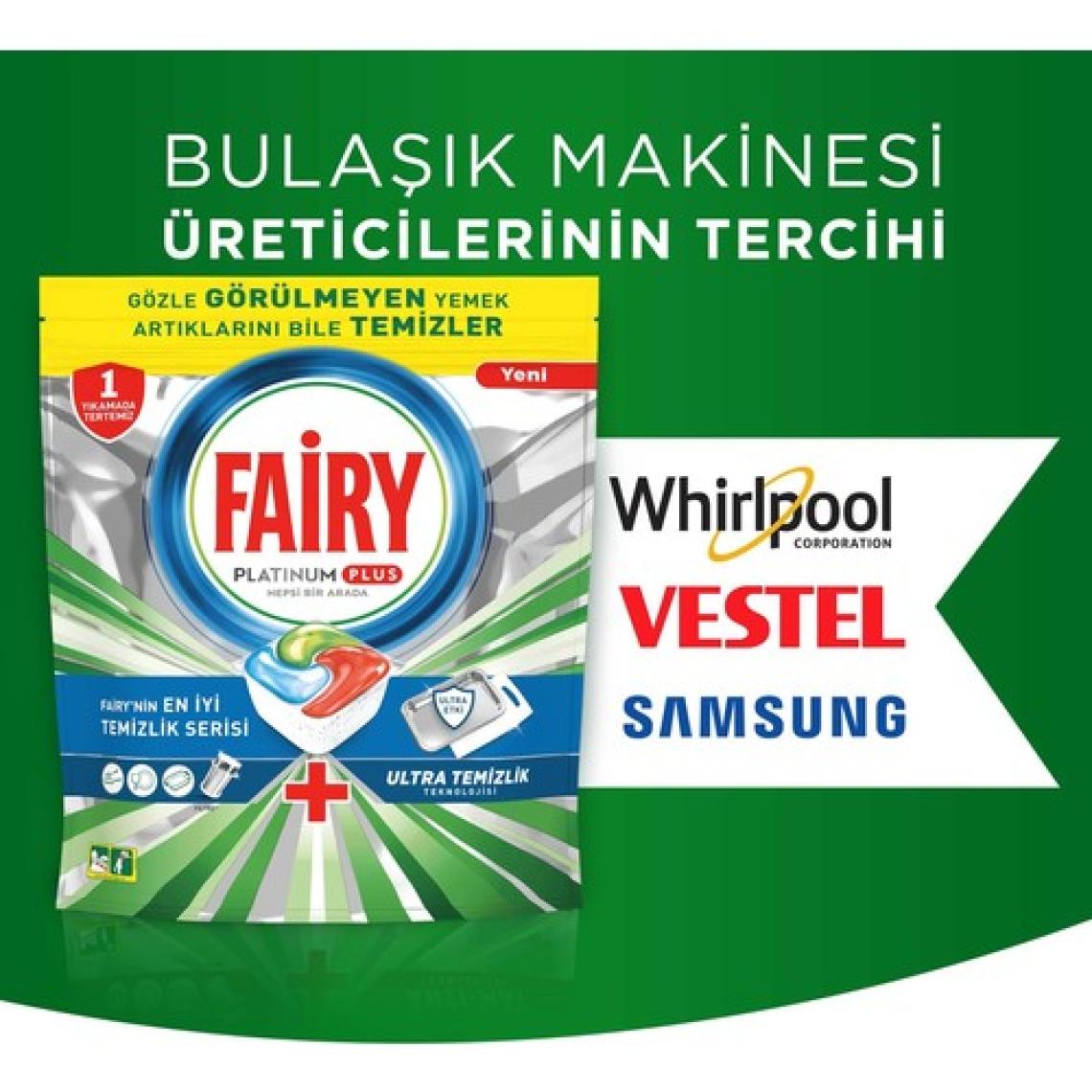 Fairy Platinum Plus Ultra Bulaşık Makinesi Tableti 33'lü