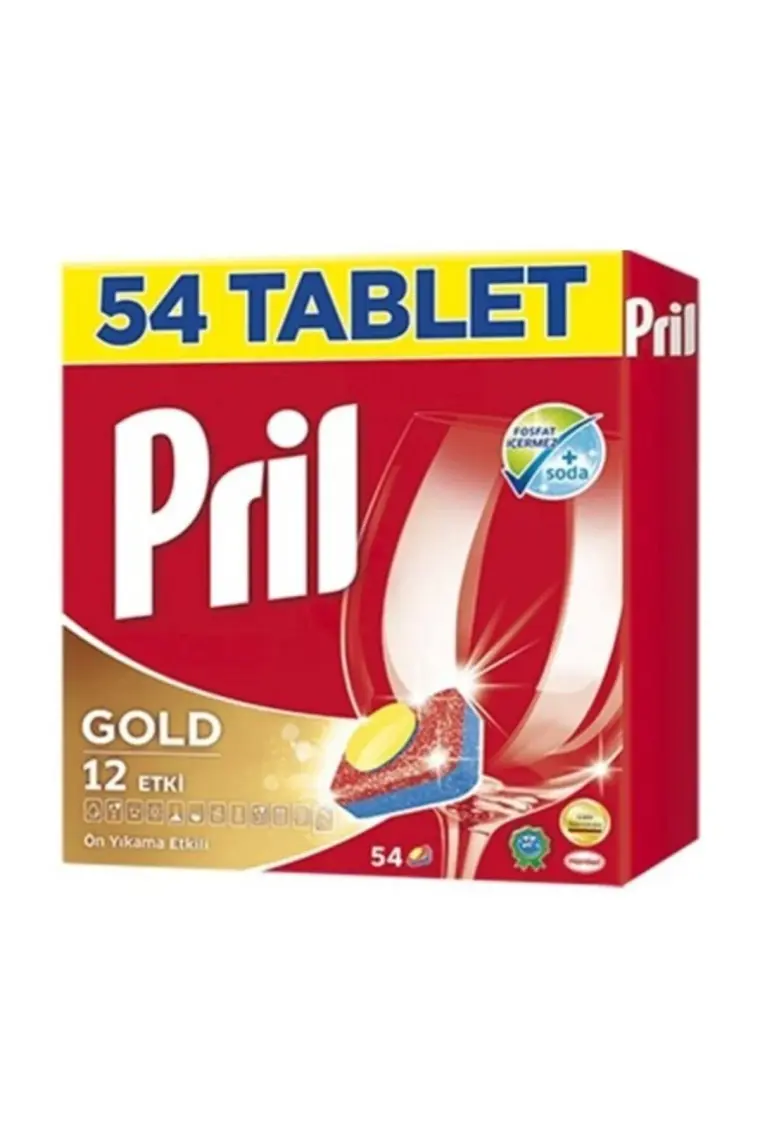 Pril Gold 54 Yıkama Bulaşık Makinesi Deterjanı Kapsülü