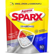 Asperox Sparx Diamond Bulaşık Makinesi Kapsülü 60'lı