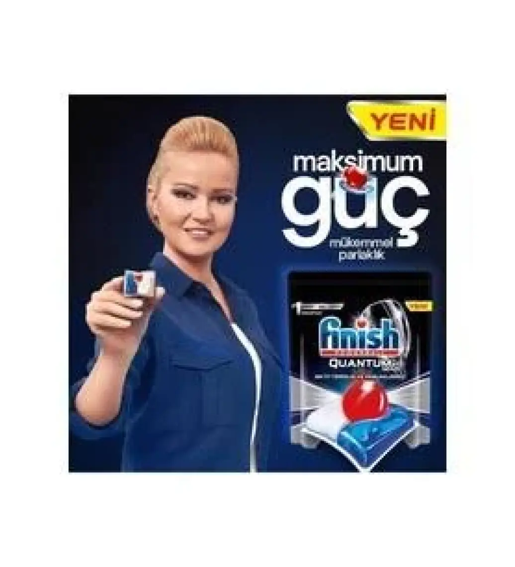 Quantum Max Bulaşık Makinesi Deterjanı  Kapsül Tablet  58 Adet