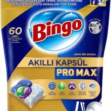 Bingo Akıllı Kapsül Pro Max Bulaşık Makinesi Deterjanı Tableti 60 Adet
