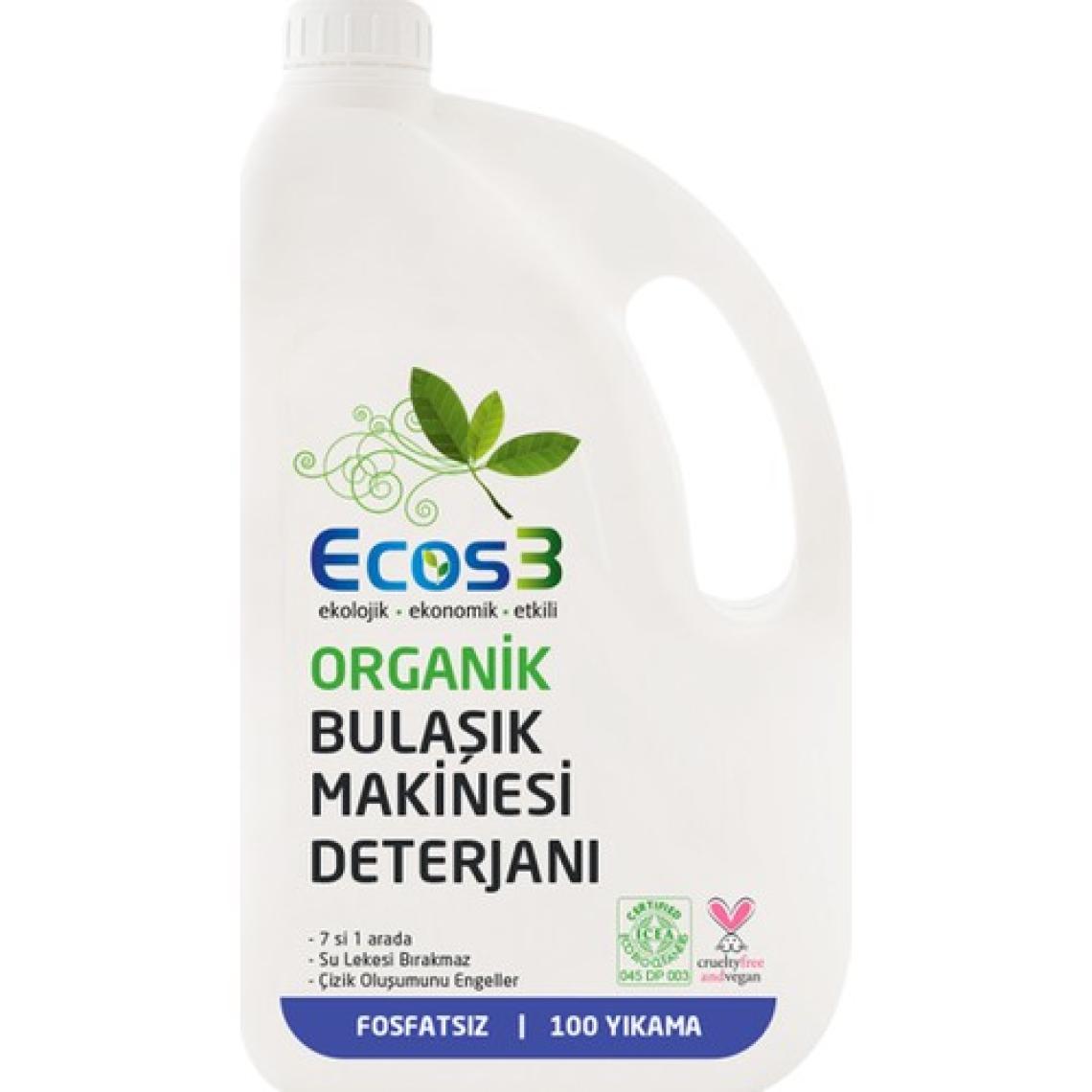 Ecos3 Organik Bulaşık Yıkama Seti (2 X 2,5 Lt)