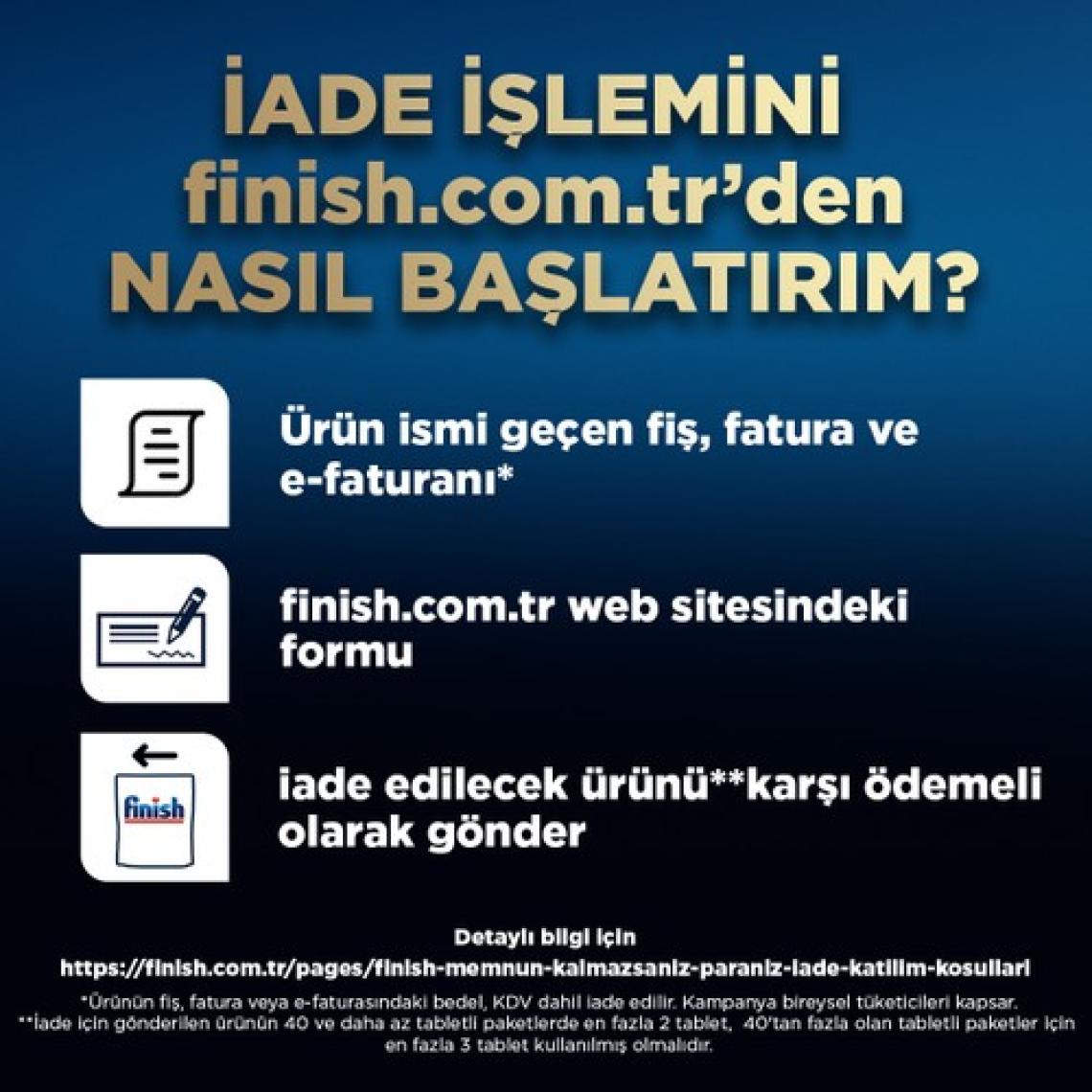 Finish Ultimate Plus Bulaşık Makinesi Tableti 60'lı