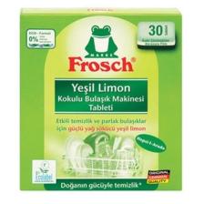 Frosch Yeşil Limon Kokulu Bulaşık Makinesi Tableti 30'lu