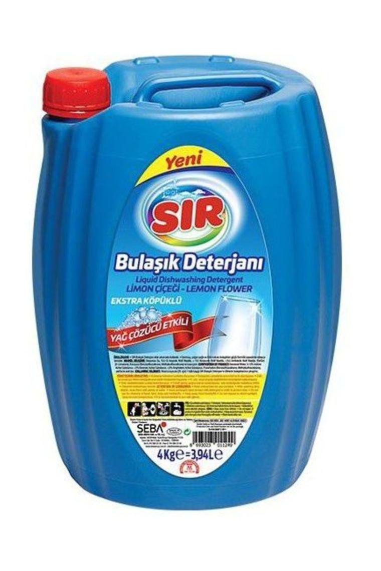 Limon Çiçeği Bulaşık Deterjanı 4 lt
