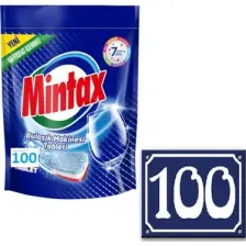 Fosfat Içermeyen Bulaşık Makinesi Deterjanı 100 Tablet (MEGA BOY)