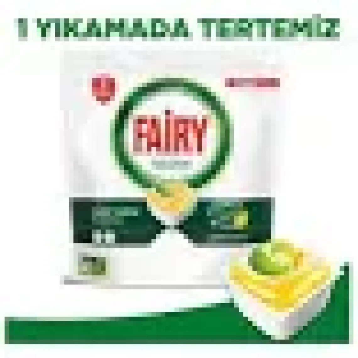 Fairy Hepsi Bir Arada Bulaşık Makinesi Deterjanı Tableti / Kapsülü Limon Kokulu 140 Yıkama
