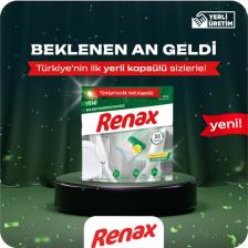 Renax Bulaşık Makinesi Kapsülü Hepsi Bir Arada 44 Lü
