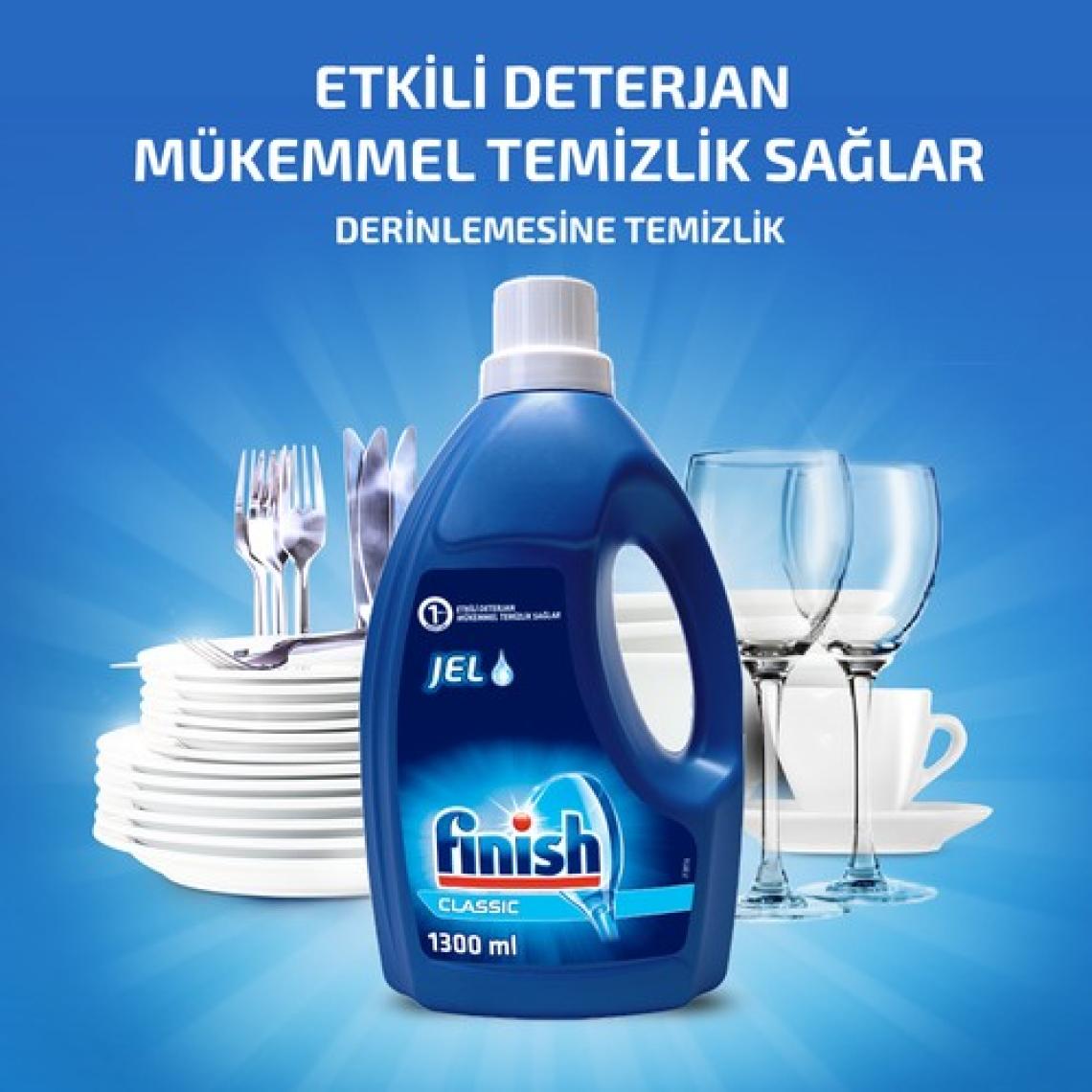 Finish Classic 1300 ml Bulaşık Jel Deterjanı