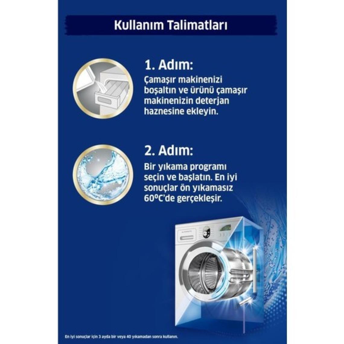K2R Çamaşır Makinesi Temizleyicisi 2 Kullanımlık