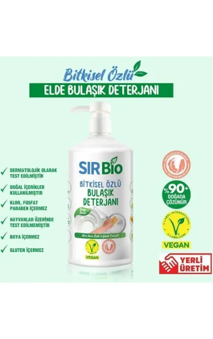 Sır Bio Elde Bulaşık Deterjanı 1000 ml
