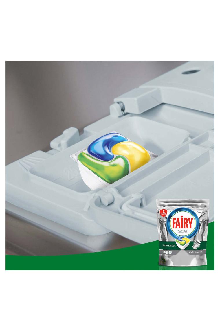 Fairy Platinum Limon Bulaşık Makinesi Tableti 90'lı