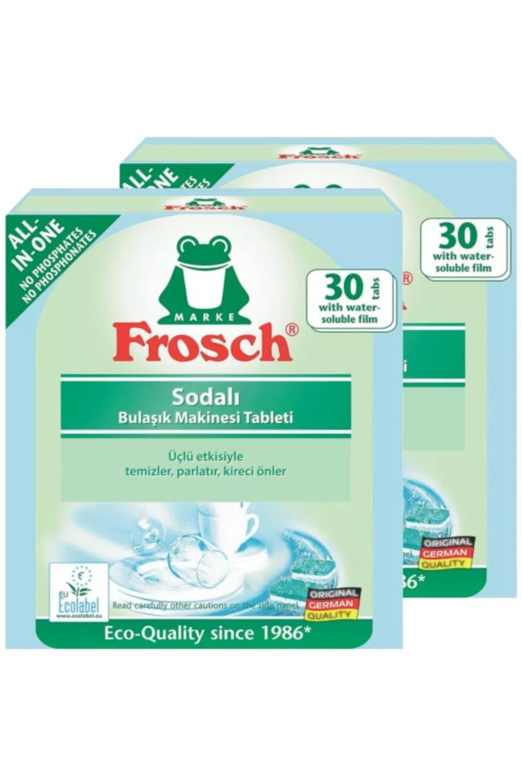 Frosch Sodalı 30’lu Bulaşık Makinesi Tableti x 2 Paket