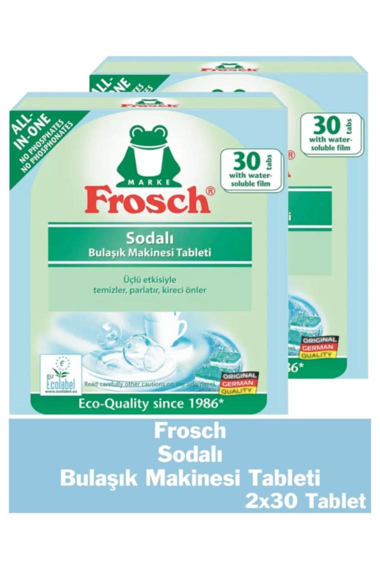Frosch Sodalı 30’lu Bulaşık Makinesi Tableti x 2 Paket