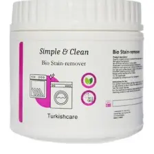 Turkishcare Organik Bio Çamaşır ve Bulaşık Leke Çıkarıcı Toz 500 gr