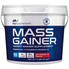 Mysupplement New Mass Gainer Çilek Aromalı Karbonhidrat Tozu 5000 gr