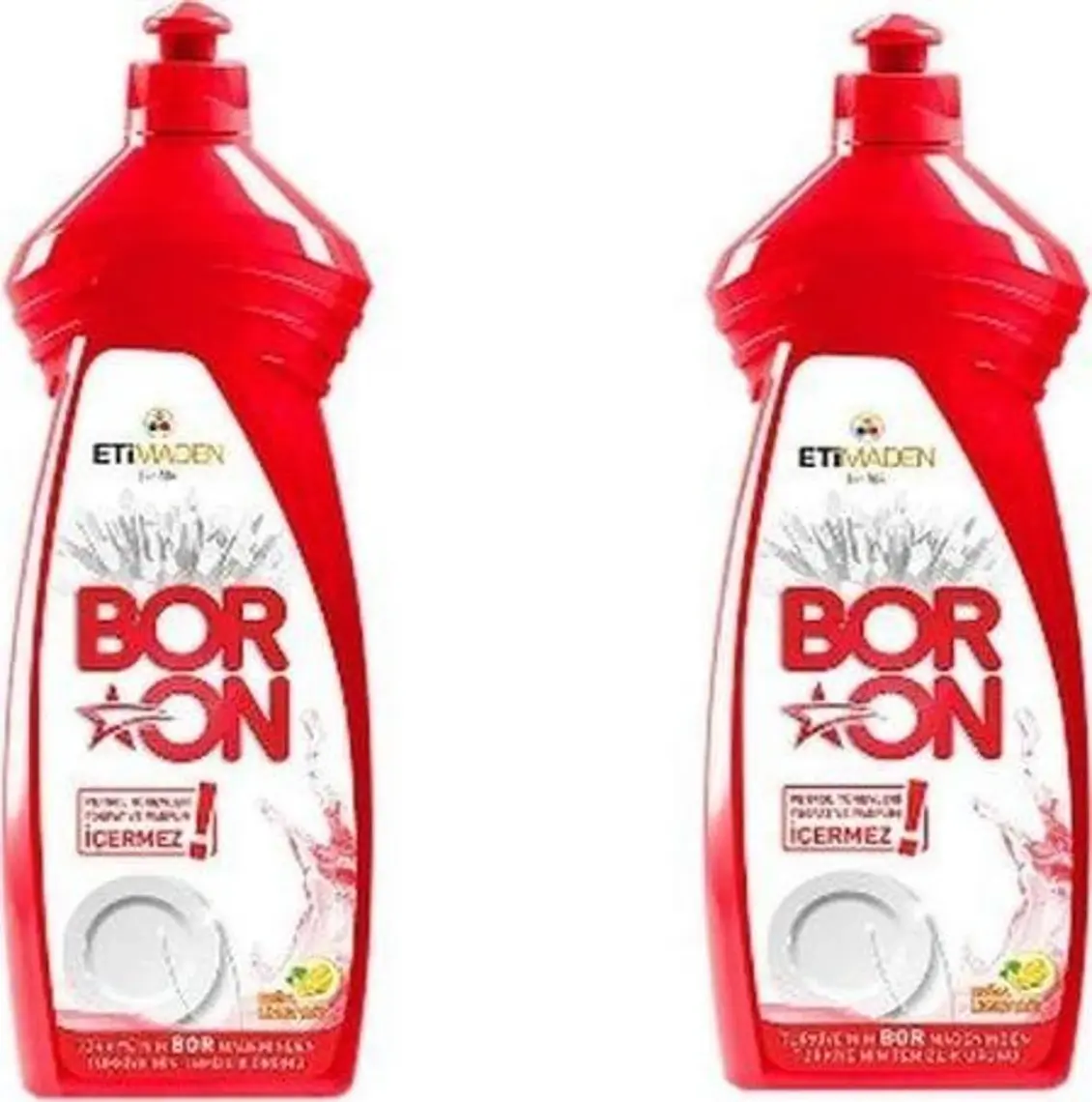 Boron Sıvı Elde Bulaşık Deterjanı (650ML 650ML) 2'li Set