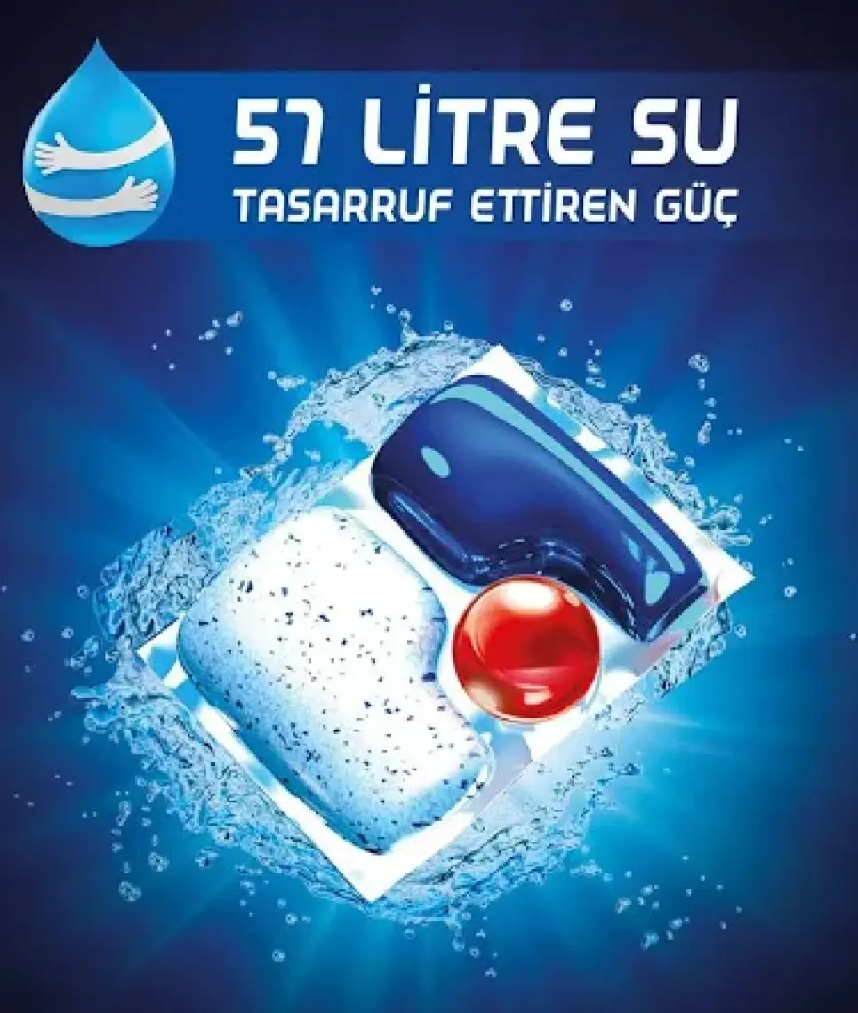 Finish Quantum Max Bulaşık Makinesi Deterjanı Tableti / Kapsülü 85 Yıkama