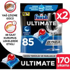 Finish Ultimate Bulaşık Makinesi Deterjanı Tableti / Kapsülü 170(85x2) Yıkama