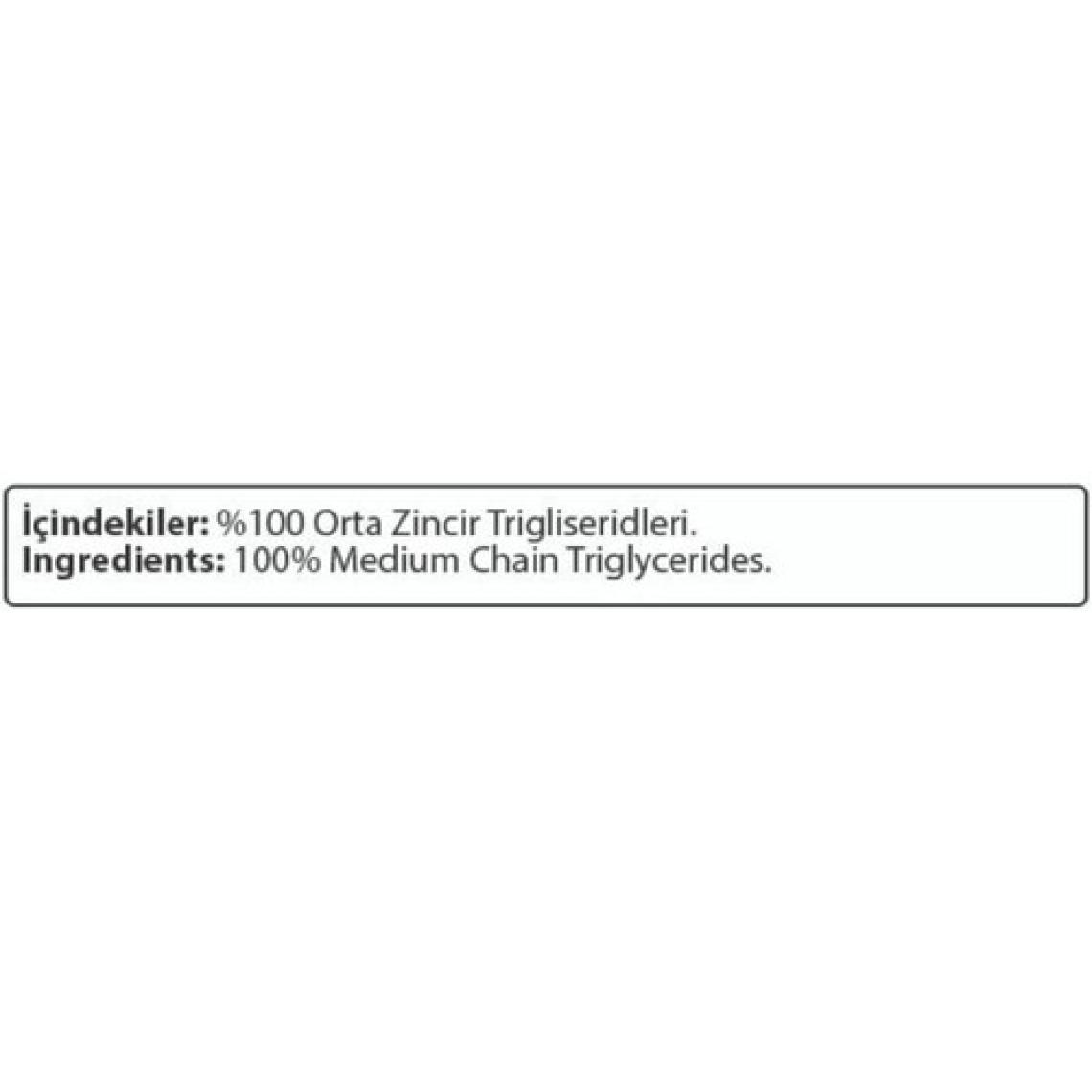 Hardline Nutrition MCT Yağı 500 ml - Orta Zincir Trigliserid Takviyesi, Hindistan Cevizi ve Hurma Çekirdeği Yağı, Türkiye Menşeli