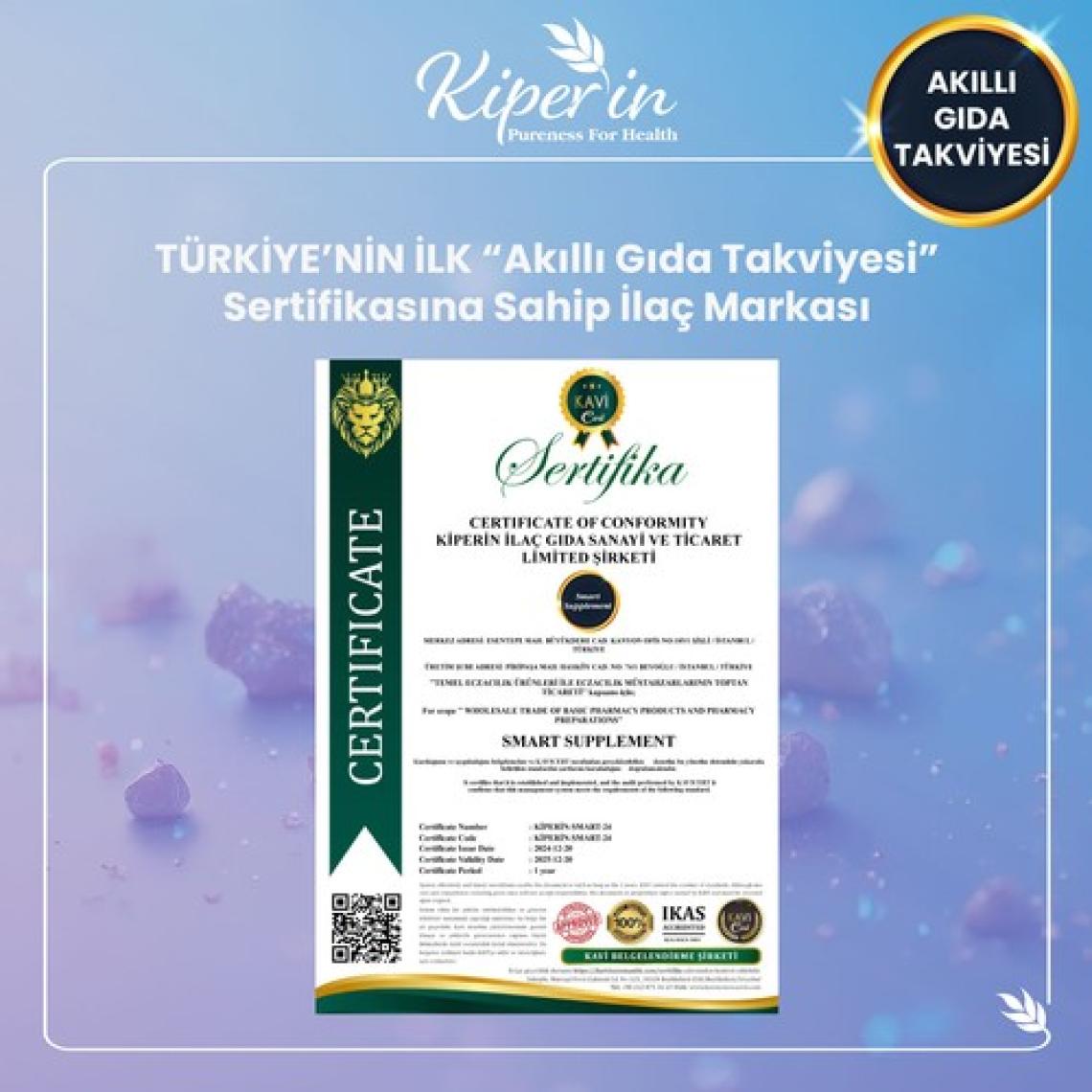 Kiperin 5x Çoklu Magnezyum (Taurat, Bisglisinat, Malat, Sitrat, L-Treonat) 60 Kapsül | Akıllı Gıda Takviyesi