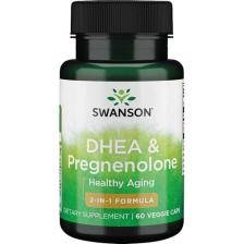 Swanson Ultra- Dhea And Pregnenolone 125MG 60 Capsul..adınıza Faturalı Resmi Orj Amerikan Ürünü