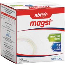 Nbt Life - Magsi Magnezyum Sitrat + Piridoksal 5 Fosfat Kapsül 90 Lık