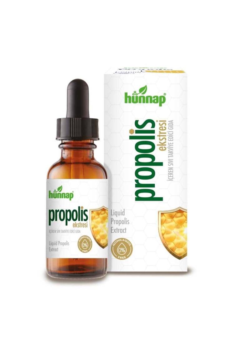 Hünnap Propolis Ekstresi İçeren Sıvı Takviye Edici Gıda 30 ml
