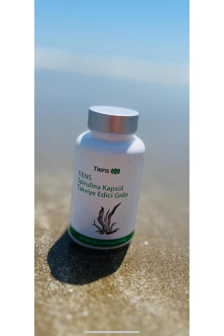 Tiens Spirulina Içeren Takviye Edici Gıda 100 Kapsül 35 gr