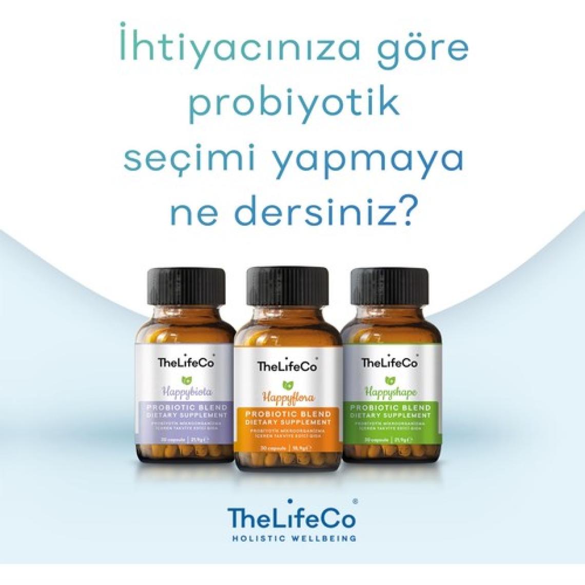 Thelifeco Happyflora Probiyotik 10 Milyar Mikroorganizma İçeren Gıda x 2 Adet