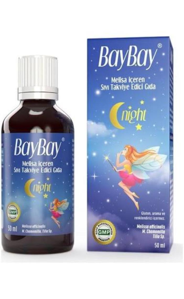 Baybay Night Melisa Ekstresi Damla 50 ml