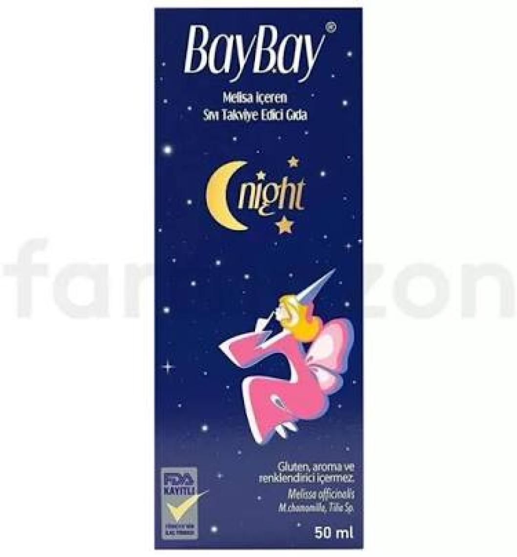 Baybay Night Melisa Ekstresi Damla 50 ml