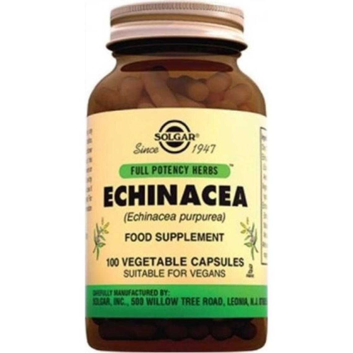 Solgar Echinacea 100 Kapsül